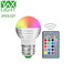 Rgb Light Lamp 5w E14 85-265v Remote Controller - 2