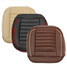 Pad Mat PU Leather Car Auto Interior Seat Chair Cushion Beige Cover Black Coffee - 4