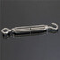 Rigging Eye Hook Screws Stainless Steel Silver 6mm - 4