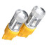 Turn Signal Indicator Amber Light Amber 30W High Power LED Bulbs - 5