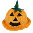Pumpkin Kids Masquerade Hat Halloween Girl Costume Party Fancy Decor - 3