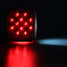 Stud 12V LED Trailer Truck Universal Lamp Square Mount Brake Stop Tail Lights - 7