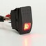 Rocker Toggle Switch SPST 12V 20A Marine Car Van Boat ON OFF LED Illuminated - 5