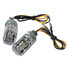 Blinker Indicator Motorcycle Turn Amber Mini 6 LED Lights - 4