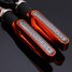 Light 4pcs Motorcycle LED Turn Signal Indicator Blinkers Amber Orange - 5