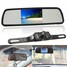 Reversing TFT LCD Monitor 12V Wireless Car Mirror Rear View Backup Camera - 9