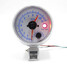 Step Motor Warning Light Tacho Gauge RPM LED Tachometer Shift 3.5 Inch Car - 1