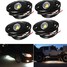 Lamp Jeep Ship SUV 4pcs Rock 9W LED Light Boat Car Truck Deck Chassis Lights Off-road - 1