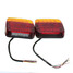 LED Taillight Number Plate Light Trailer Truck Lamp 12V Turn Signal Brake - 9