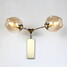 Wall Lights Bar Cafe Hallway Balcony Simple Glass Wall Lamp Gold Kitchen Shed - 1