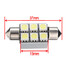 36MM Dome 6SMD 6000-6500k Bulb DC 12V Canbus Error Free Car LED - 2