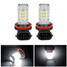 650LM White Car Bulbs H8 2835SMD 36LED 2Pcs Headlight Fog Light - 1