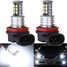 Fog Daytime Running DRL Headlight Bulb DC12V Super Bright 6W 1x H8 LED - 1
