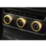 GOLF 3pcs Decoration Stereo Cars Alu Ring Knob Ring Air Conditioning Knob - 11