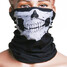 Skull Face Mask Mask Warm Red Motorcycle Face Scarf Neck Ski - 2