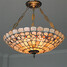 Tiffany Shade Fixture Shell Inch Living Room Light Dining Room - 3