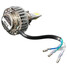 H4 Motorcycle Headlight Lamp 18W 6000K White Beam LED 1800LM Hi Lo - 3
