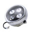 LED Headlight Lamp For Harley 12V 12W Chrome - 1