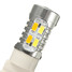 Dual Color LED White Amber SMD Pair Bulb Resistors Turn Signal Light Lamp - 4