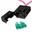 Wiring Harness 12V 40A Rocker Switch Kit Relay Fuse Laser LED Fog Light - 9