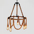 Country Hemp Industrial Retro Rope Pendant Lights - 1