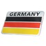 Car Sticker Decal 3D Pair Badge Emblem Germany Flag Decoration Aluminum - 3