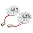 LED Turn Signal Daytime Running Light Pair Harley Touring White Yellow - 6