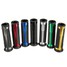 Handlebar Grips Honda Yamaha Suzuki Kawasaki 22mm Gel Rubber CNC Aluminum - 1