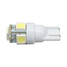 License Car Reading Light Light Lamp Xenon White Wedge Instrument W5W T10 5050 5SMD Side 80Lm - 4