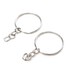 Rings DIY Craft 50pcs Chains Metal Key Split Link Keyring - 3