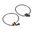 Headlight Fog Lamp 2Pcs Harness Connector Male H11 HID Light Wire Cable - 3