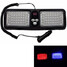 Red Sun Visor LED Car Strobe Light Warning Light High Power Blue White Digital Display Control - 2