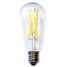 12w St64 Cob E26/e27 Led Globe Bulbs Ac 220-240 V Warm White Kwb - 1