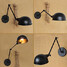 Bedside Industrial Style Decorative Wall Sconce Double Simple Arm - 2
