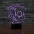 And Illusion Color-changing Lamp Night Light 100 Optical Colour 3d - 4