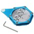 Holder Waterproof Motorcycle Disc Alloy Metal Seal Tax - 6