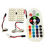 36SMD Lamp Light Interior 1 Pair RGB Remote Control 5050 Car LED T10 Room 50MM - 9