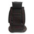 PU Leather Car Seat Surround Seat Full 10pcs Front Rear Seat Cover - 6
