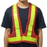 Reflective Vest High Visibility 2Pcs Yellow Gear Warning Safety Orange - 1