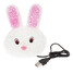 Crystal Rabbit Led Night Light Color Changing Usb Shaped - 2