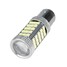 Brake Signal Reverse Turn Light Bulb with Lens Car LED Tail 1157 BAY15D 63SMD - 7