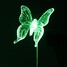 Color-changing Solar Butterfly Garden Stake Light - 12
