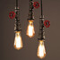 Industrial Chandelier Fixture Creative Retro Pipes Restaurant Bar - 2