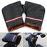 Handlebar Hand Pair PU Leather Warmer Gloves Winter Motorcycle Scooter - 1