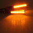 Motorcycle LED Turn Light 2Pcs Signal Indicator Blinkers Amber - 7