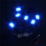 Auto RGB Floor 5050 6SMD ABS LED Car Decoration Lights Atmosphere Strip Light Remote Control - 9