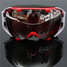 Snowboard Ski Goggles Spherical Grey Glasses Motorcycle Anti-fog UV Dual Lens Unisex - 2