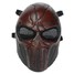 Full Face Mask Skull Eye Paintball War Game Hunting Mesh - 8