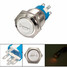 Horn ON OFF Push Switch Button Stainless Steel 5 Colors 12V LED Momentary - 3