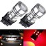 T25 3157 Red Tail 12 LED Q5 Signal Lamp Bulb 5050 SMD Car - 1